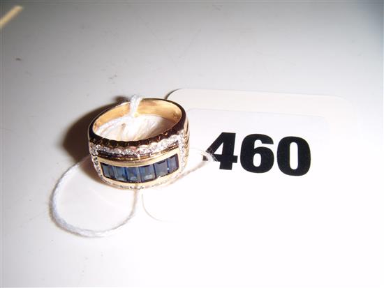 18ct gold dress ring